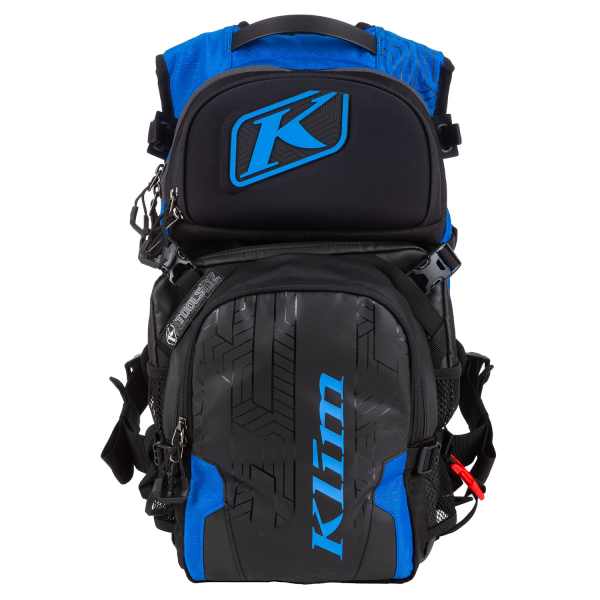 Rucsac Snowmobil Klim Nac Black - Crystal Blue-20