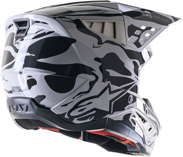 Casca Alpinestars Supertech M5 Mineral Gray-2