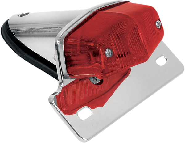 Lucas-style Taillight With Chrome Bracket Chrome