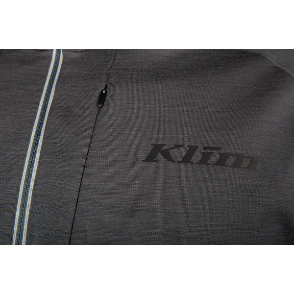 Bluza Corp Snowmobil Klim Teton Merino Wool 1/4 Zip Base Layer Navy Blue-5