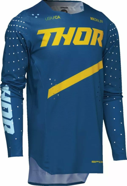 THOR Youth Sportmode Brave Jersey Blue -3