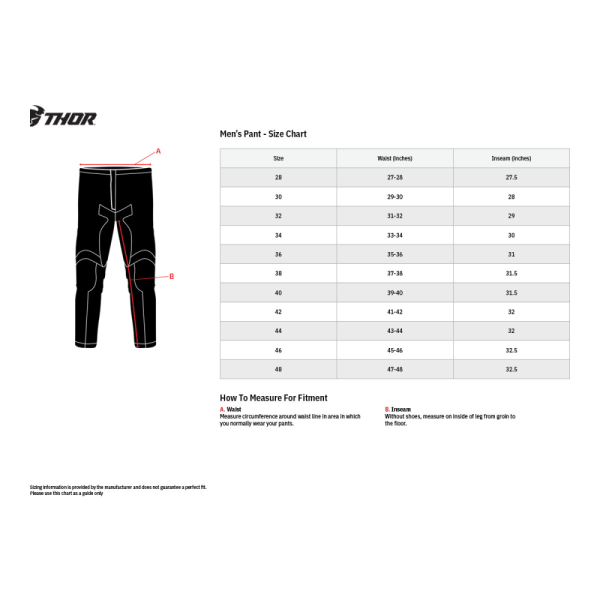 Pantaloni Thor Sector Vapor Alb/Negru-0