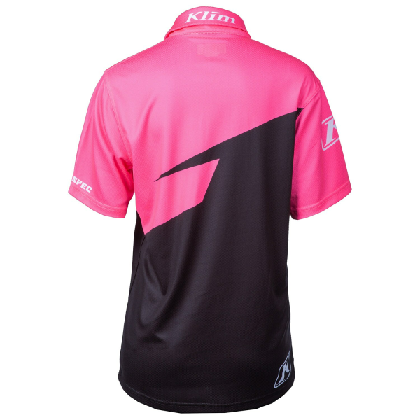 Tricou Klim Race Spec Polo Black - Asphalt-2