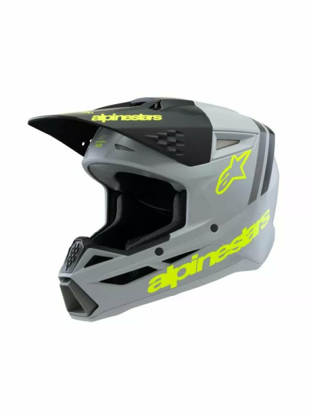 Alpinestars Youth S-m3 Radium Helmet Black, Gray, Yellow -8809297501dbcf789da3adcc4aa2a74a.webp