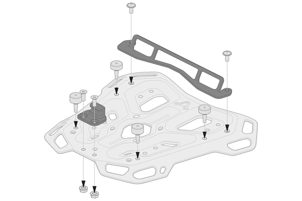 Adapter Kit For Adventure Racks Black-1