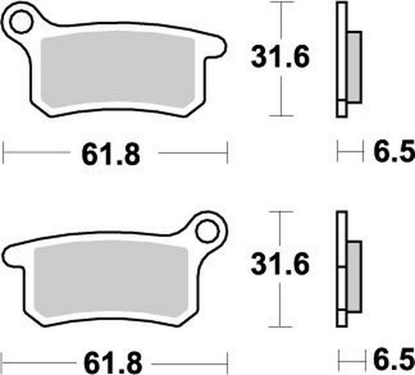 Nitro Brake Pads