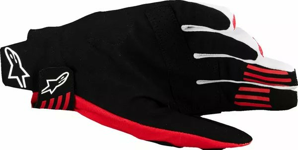 Alpinestars Techstar Mx Gloves Red, Black -1