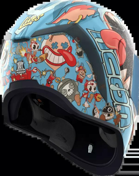 Airform Nine Lives Helmet Blue -9