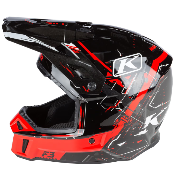 Casca Klim F3 ECE Stark Strike Orange-24