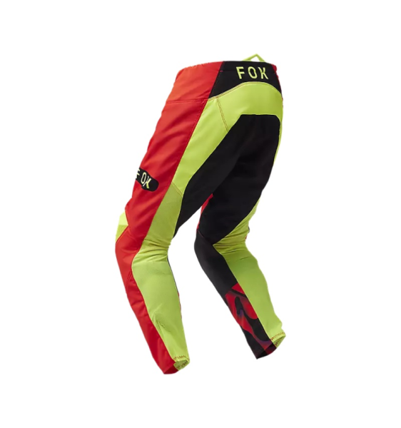 Pantaloni Fox 180 Emotion Red/Yellow/Black-2