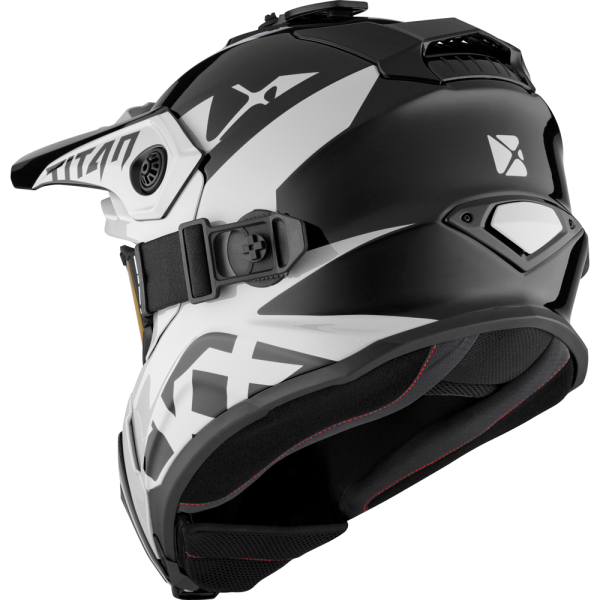 CKX Helmet + Goggles TITAN Airflow Extra Ivory XS-3