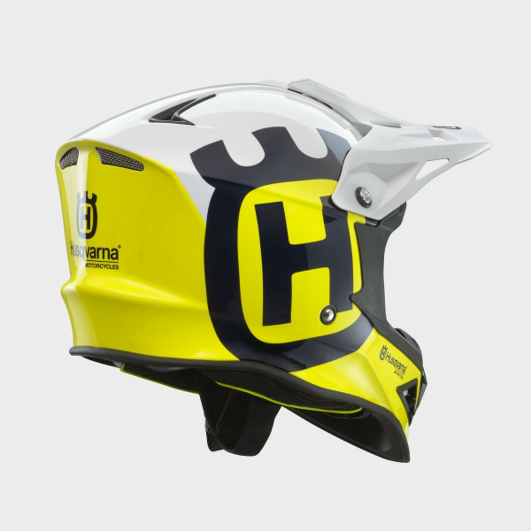 Casca Husqvarna Authentic Yellow/White-1