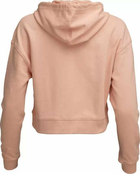 THOR Women's Iconic Pullover Crop Hoodie Pink -2