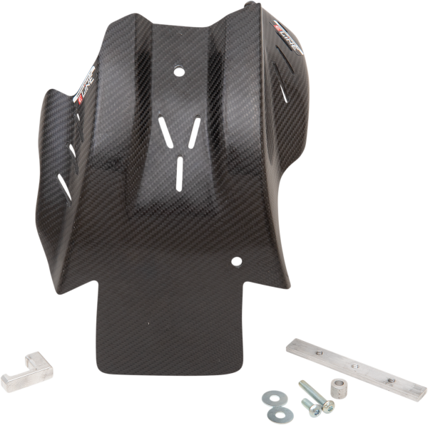 MOOSE RACING Carbon Fiber Skid Plate Black 