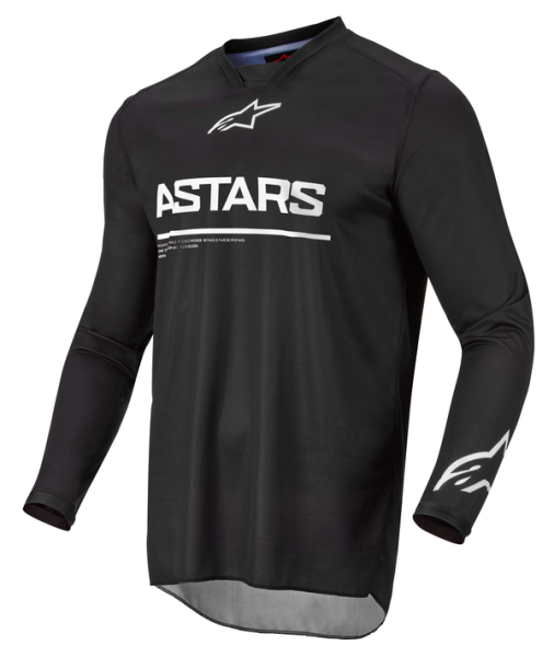 Tricou Alpinestars Racer Graphite Black-0