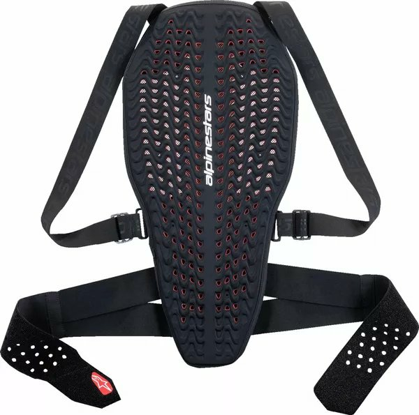 Alpinestars Nucleon Plasma Back Protector Black, Red, White -0