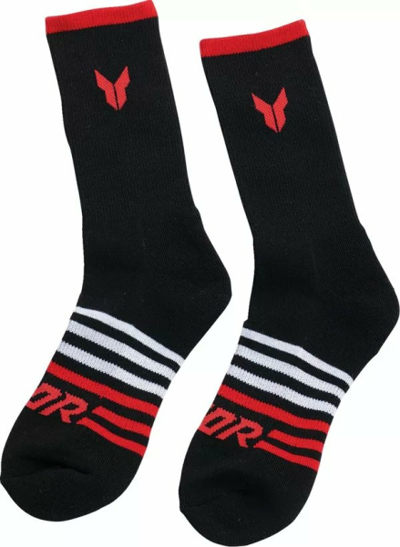 THOR Crew Socks Black -0