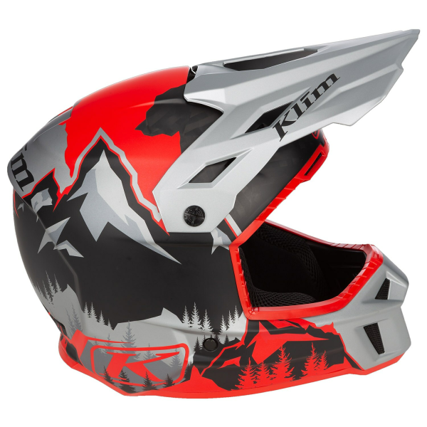 Casca Snowmobil Klim F3 Carbon ECE Wild - Chameleon-54