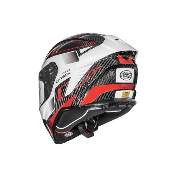 Casca Premier Hyper Carbon Rosu/Alb-1