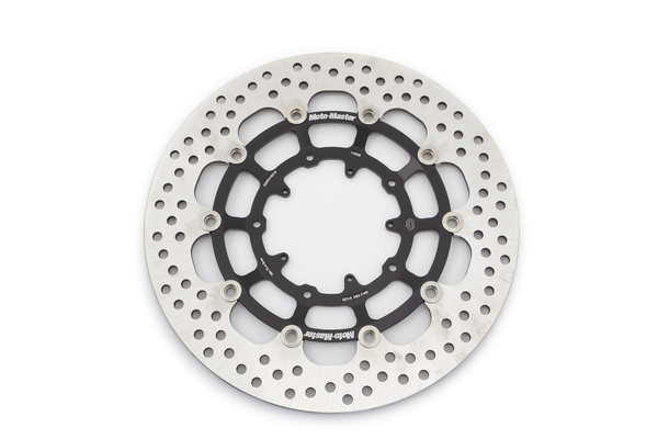 Halo Series Floating Rotor Black, Silver, Stainless Steel