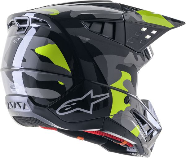 Casca Alpinestars Supertech M5 Rover 2 Gray/Yellow-1