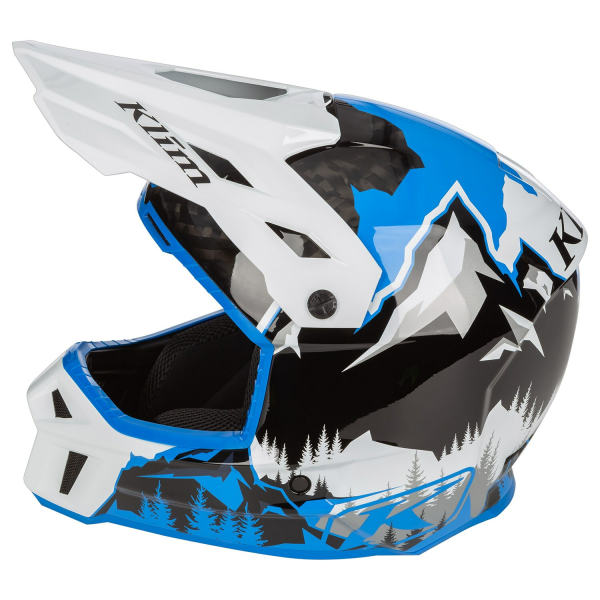 Casca Snowmobil Klim F3 Carbon ECE Wild - Chameleon-63