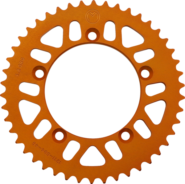 Rear Aluminum Sprocket Orange -1