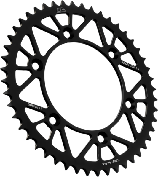 JT SPROCKETS Racelite Aluminum Rear Sprocket Black 