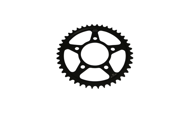 Induction Hardened Black Zinc Finish Rear Sprocket Black, Zinc