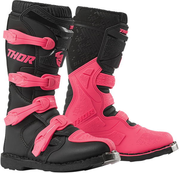 Cizme Damă Thor Blitz Black/Pink-1