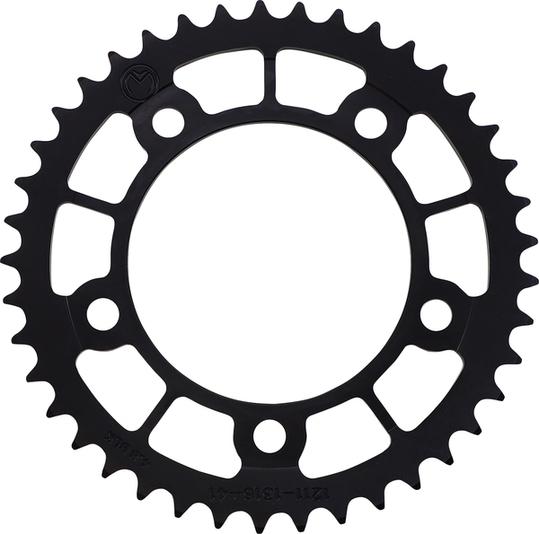 MOOSE RACING Rear Aluminum Sprocket Black -0