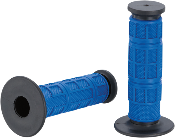 MOOSE RACING Qualifier Grips Black, Blue 