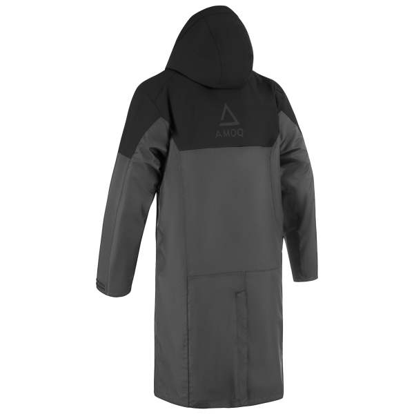 AMOQ Apex Racing Pit Coat Black/Dk Grey S/M-0