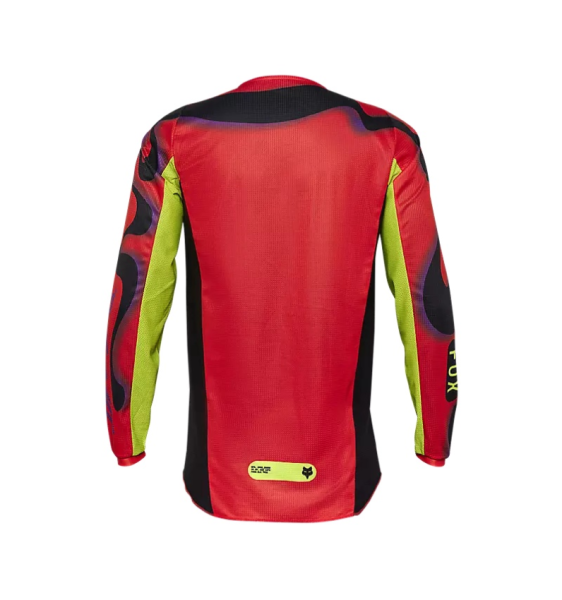 Tricou FOX 180 Emotion Red/Yellow/Black-0