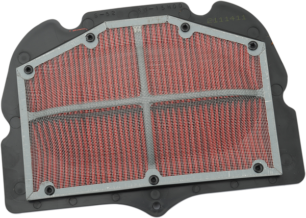 Air Filter Motorcycle Application Black, Gray, Red