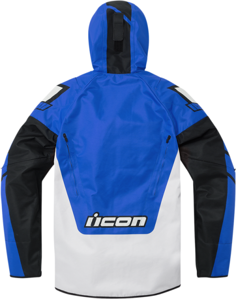 Geaca Textil Icon Airform Retro Blue/Black/White-10