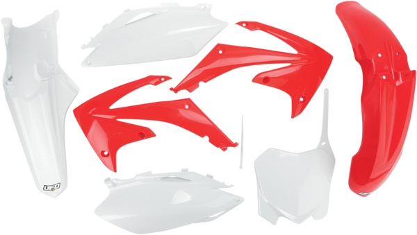 Full Body Replacement Plastic Kit Red, White