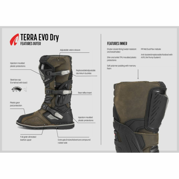 Cizme Forma Terra Evo Dry Negru FORC51W-99-0