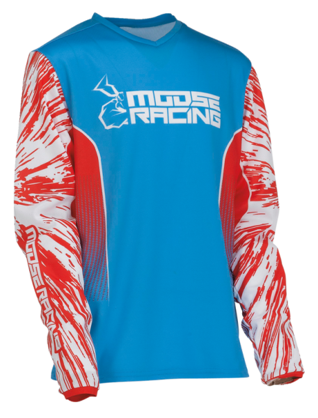 Tricou copii Moose Racing Agroid Red/White/Blue-90ad54a692173209e4439e9e5417da69.webp