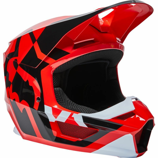 Casca Fox V1 Lux Fluo Red-7