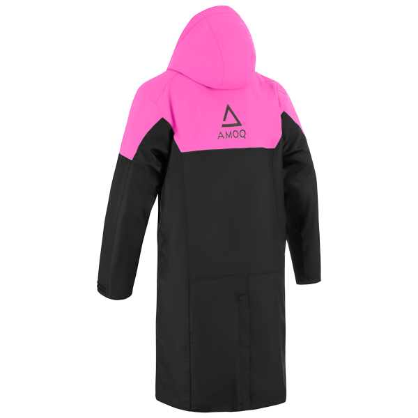 AMOQ Apex Racing Pit Coat Black/Pink S/M-0