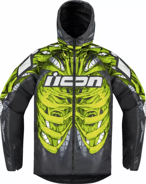 Geaca Icon Airform Manik'r Gray/Green-5