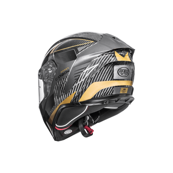 Casca Premier Hyper Carbon Gri/Gold-4