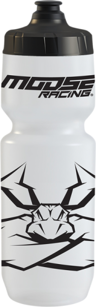 MOOSE RACING Water Bottle Black, White 