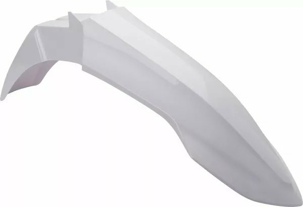 Front Fender Replacement Plastic White-0