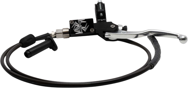 Left-hand Rear Brake Kit Black, Silver 