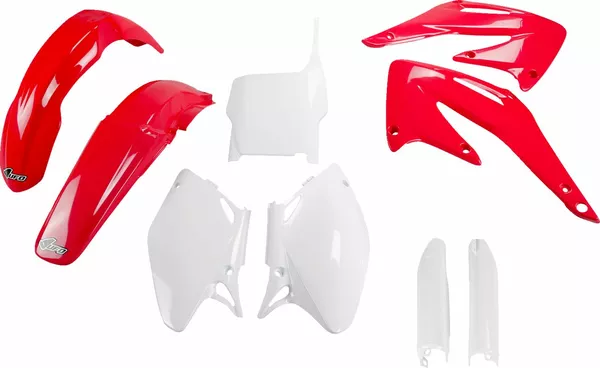 Full Body Replacement Plastic Kit Red, White-3