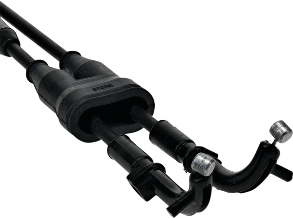 Black Vinyl Clutch Cable Black-2