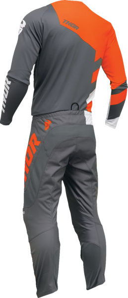 Combo Echipament Mx/Enduro Thor Sector Checker Charcoal/Orange-6