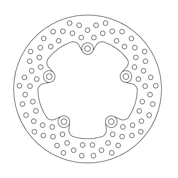 Halo Series Rear Rotor Stainless Steel